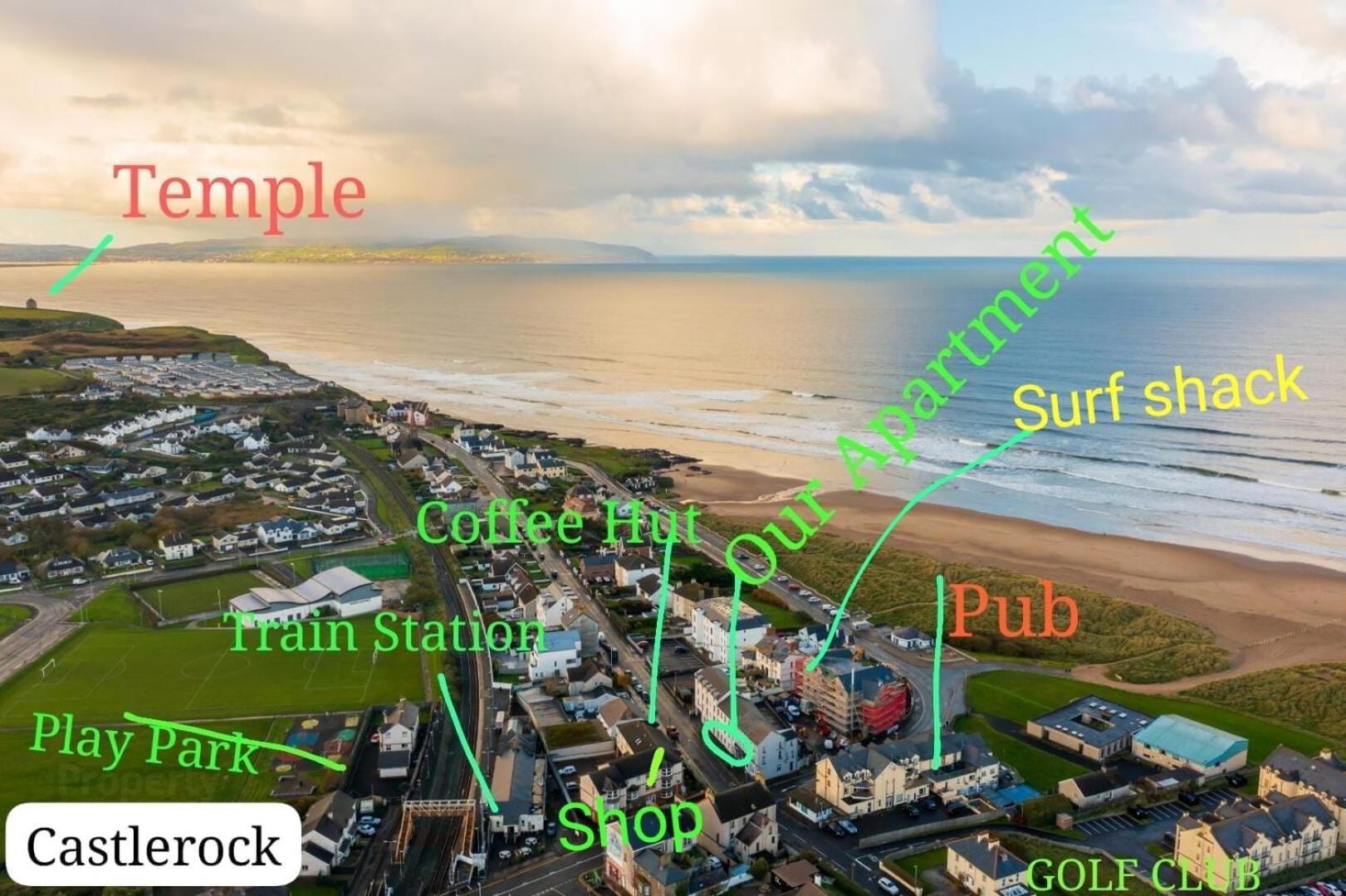 Cosy Castlerock Beside Beach Golf Course&Pub Exterior foto